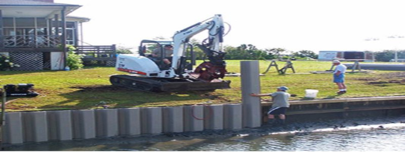 PVC Sheet Pile Products and Installation In Mindanao